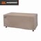 Modern Leisure Garrison Patio Ottoman/Coffee Table/Fire Pit Cover, Waterproof, 48in. Lx25in. Wx18in. H, Sandstone 3077 - alternate 1